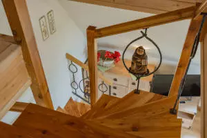 Apartmán HANKA - obývací pokoj s terasou